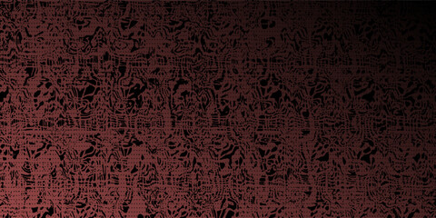 Abstract Bright Red Grunge Texture In Black Background