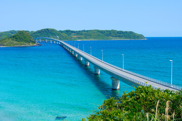 Obraz premium 角島大橋