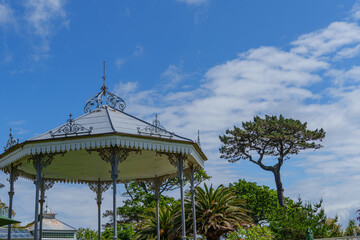 Falmouth und die Landschaft von Cornwall in England