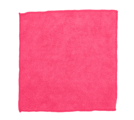 Universal cleaning cloth for office equipment and electronics. Microfibre cloth pink. Soft monitor cleaning cloth.