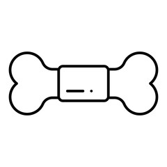 Dog Bowl line icon