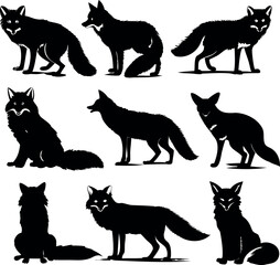 Fox Silhouettes Collection