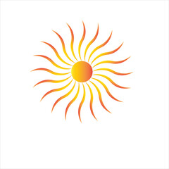 sun vector illustration