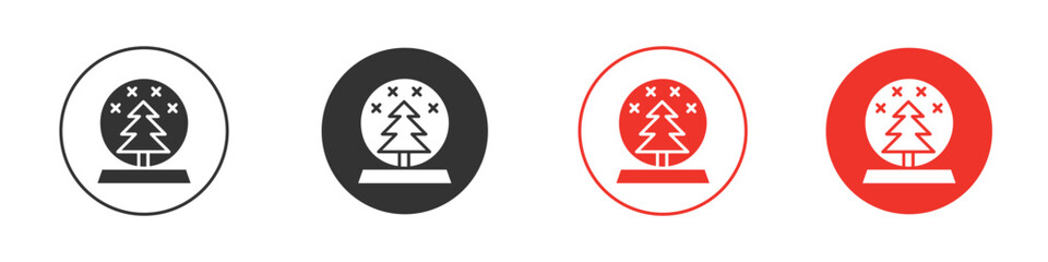 Snow globe icon