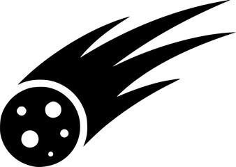 Comet Vector Icon
