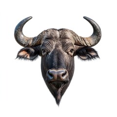 Photo of Buffalo Isolated on white background