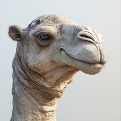 Photo of Camel Isolated on white background