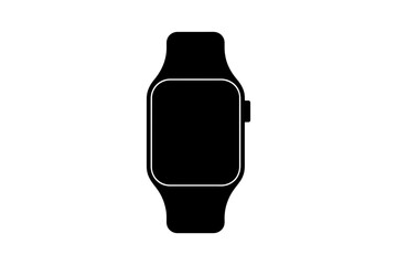 Smartwatch wearable technology device illustration