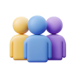 3d people icon