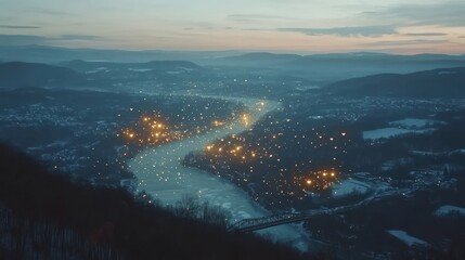 Obraz premium aerial view of san francisco