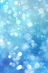 Obraz premium Colorful bokeh lights with dreamy soft focus effect on blue abstract background. Decoration banner