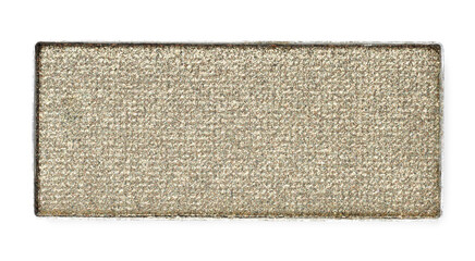 Beautiful eyeshadow refill pan isolated on white, top view