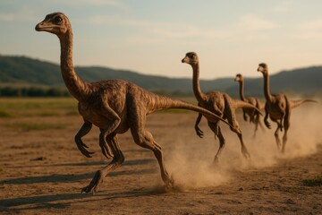 Gallimimus Stampede