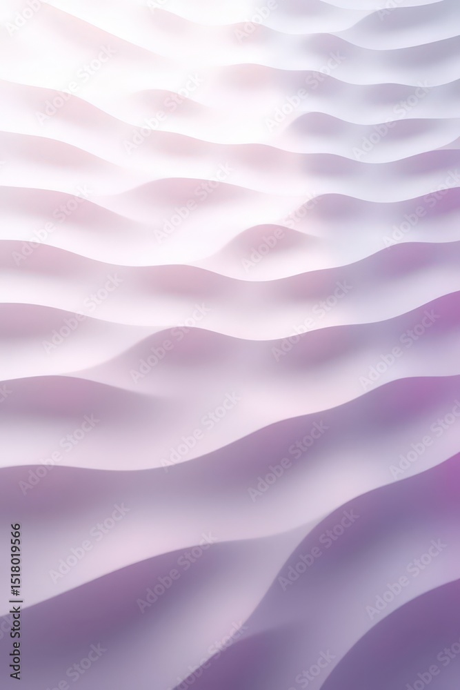 Poster soft pastel waves create a calming abstract pattern in a tranquil setting during early morning light