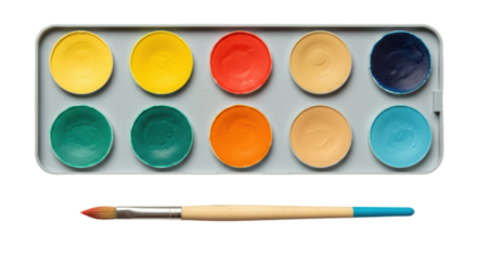 Isolated Watercolors