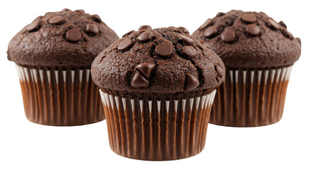Isolated Muffins