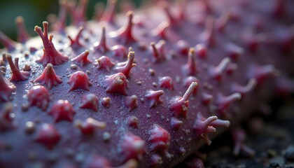 The succulent skin, punctuated by areoles bearing needle like spines, displays a subtle sheen under diffused light
