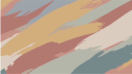 Abstract Art Background Pastel Brushstrokes Texture