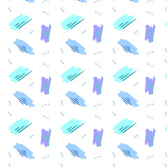 seamless pattern with abstract brush strokes, cute fabric motifs, wrapping paper designs, abstract shape