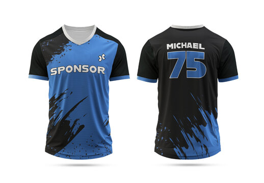 Sports Jersey Design Template for Team