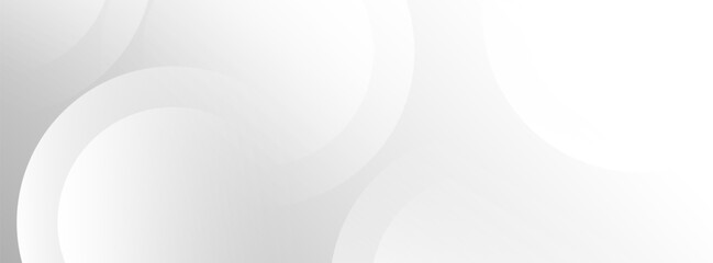 minimalist banner background, gray and white gradations, circle shape ,modern background,vector eps 10