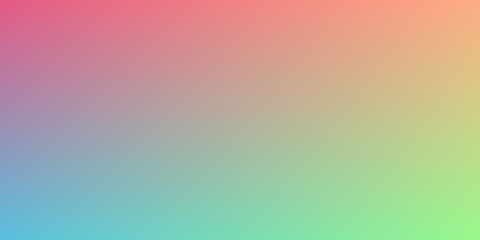 Soft Pastel Gradient Background – Pink, Blue, Green Watercolor Blend for Web and Print Design