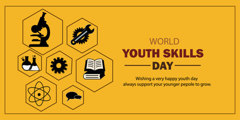 World Youth Skills Day - Empowering Growth and Learning
Support Youth to Grow: World Youth Skills Day
Global Celebration of Youth Skills and Development
Diverse Skills for a Brighter Future - Youth Da