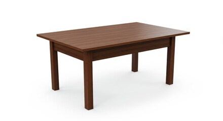 isolated table
