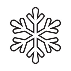 Obraz premium Snowflake Icon 