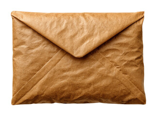 Organizing important documents office space of a brown envelope professional environment top view isolated on transparent background