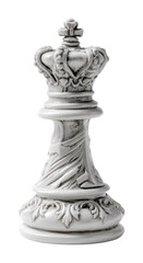 Strategic chess move chess game still life royalty concept display isolated on transparent background