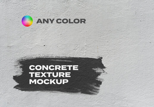 Concrete Mockup Template Wall Outdoor Street Indoor Overlay Texture Pack Effect Surface