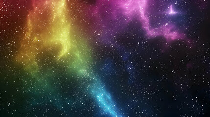 Colorful Nebula Space Background