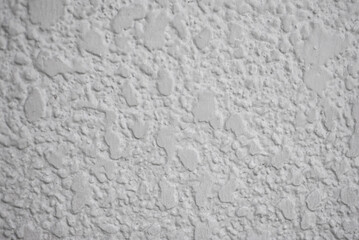 White stucco wall texture. Background and texture for design.