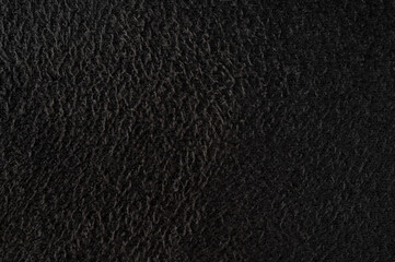 Black fluggy soft wool texture