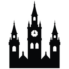 Obraz premium big ben silhouette