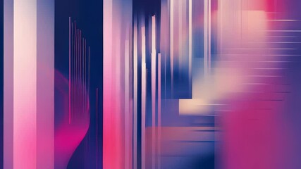 Vibrant abstract background with colorful vertical stripes and dynamic motion effects - Powered by Adobe