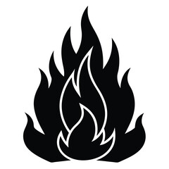 set of fire icons