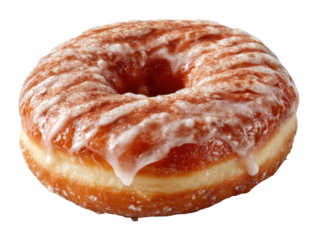 Indulging in sweet delights gourmet donut tasting event bakery food cozy atmosphere isolated on transparent background