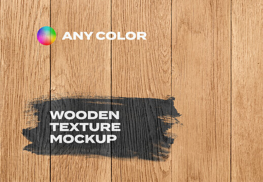 Wooden Mockup Template Wall Outdoor Street Indoor Overlay Texture Pack Effect Surface