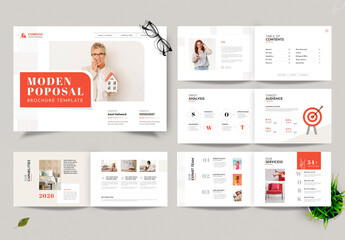 Landscape Modern Proposal Brochure Template