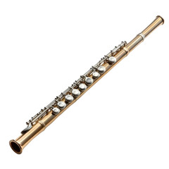 Fototapeta premium flute on transparent background