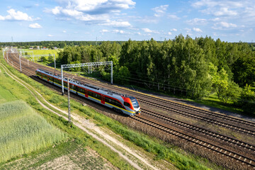 Passenger train.	