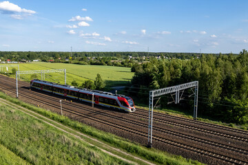 Passenger train.	