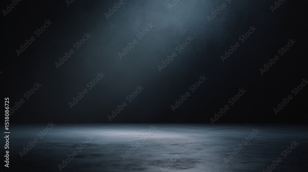 Poster mysterious dark studio background with soft ambient lighting and cinematic atmosphere perfect for ar