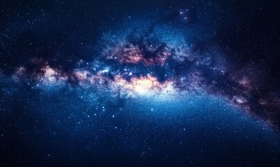 Obraz premium Celestial Nebula Mix: Cosmic Dust and Gas