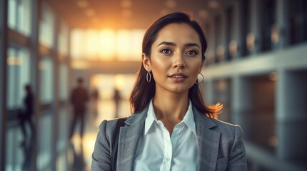 Modern business woman