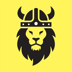 lion black logo icon