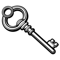 vector key icon