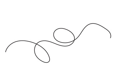 Wavy line pattern with curvy abstract squiggles .Vector illustration.  EPS 10/AI